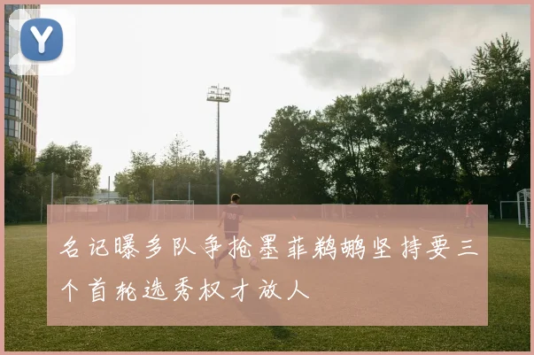 名记曝多队争抢墨菲鹈鹕坚持要三个首轮选秀权才放人